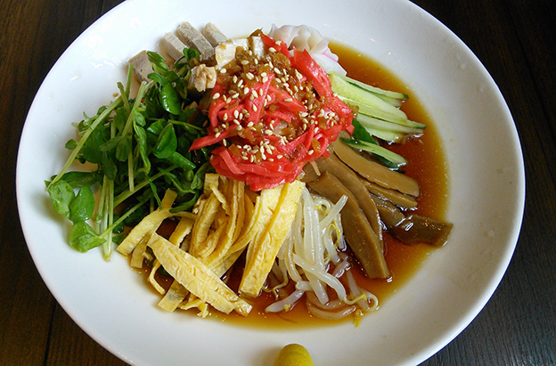 黒酢-冷やし中華