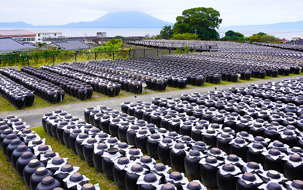 福山の黒酢-壺畑