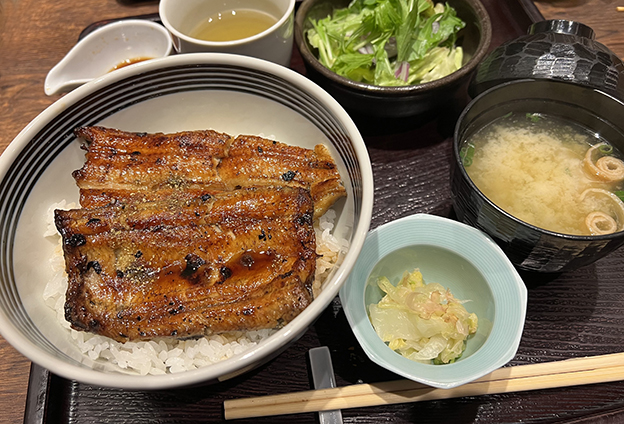 うなぎ -定食-松重