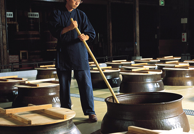 芋焼酎造り-熟成