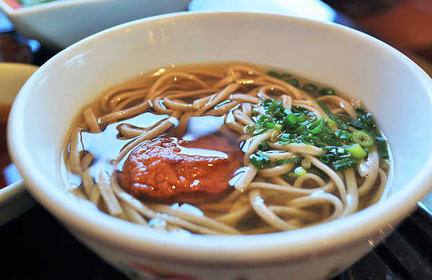 さつま揚げ-かけ蕎麦